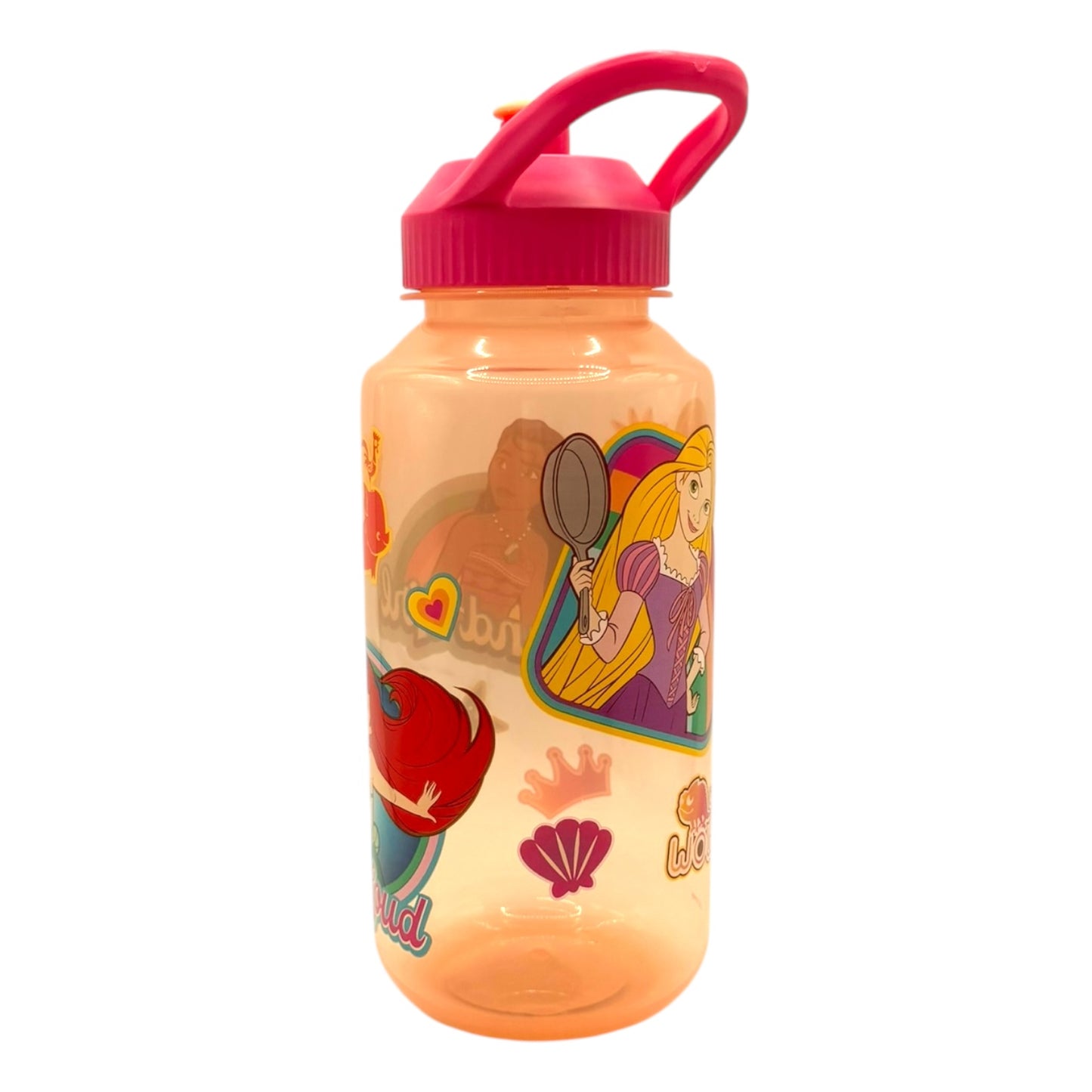 Botella 1lt Patch Disney Stitch Mickey Princesas
