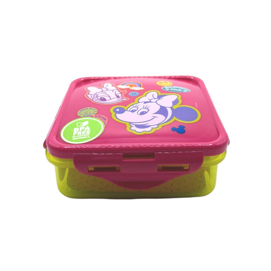 Hermetico Cuadrado 500ml Minnie Mouse Patch