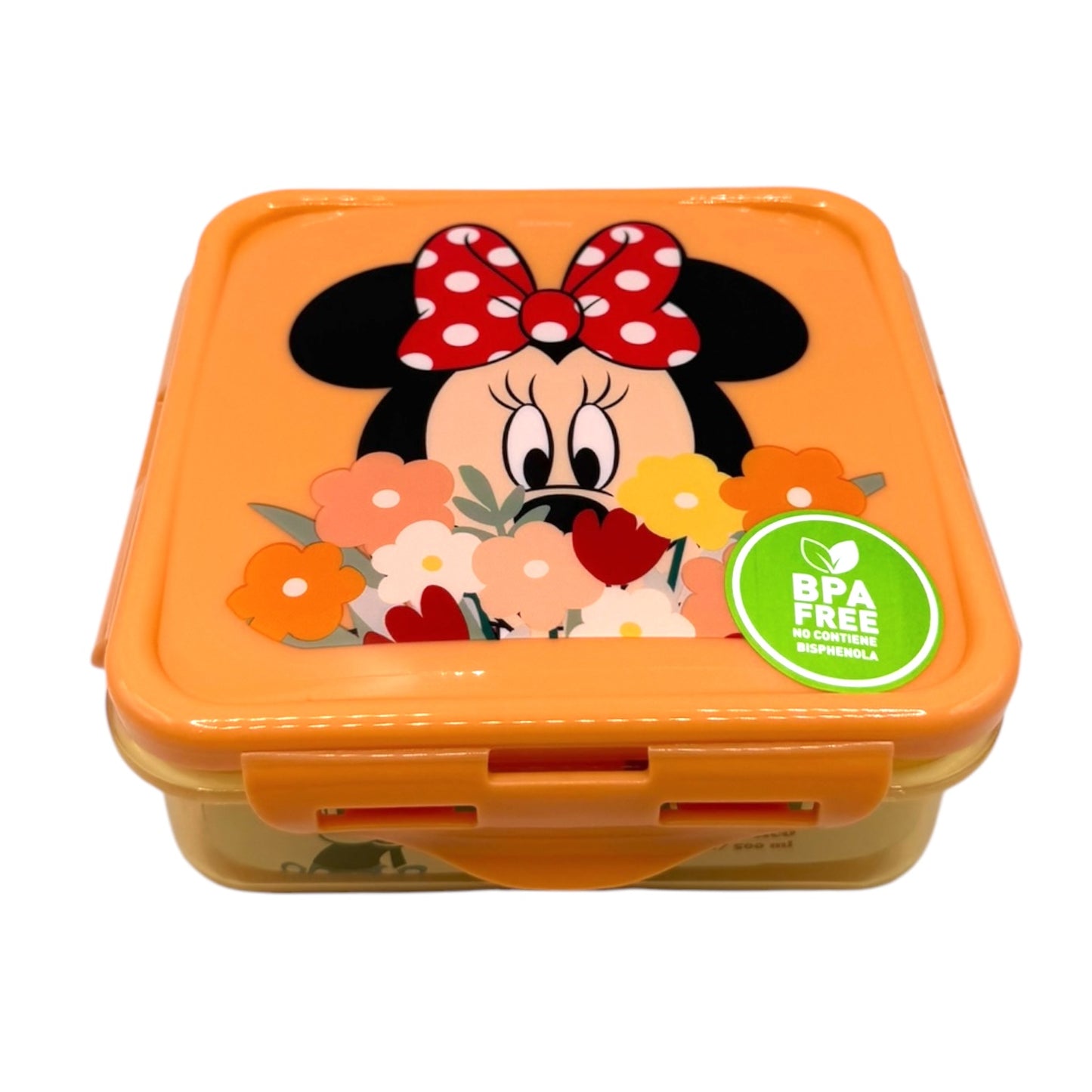 Hermetico Cuadrado 500ml Minnie Mouse 2