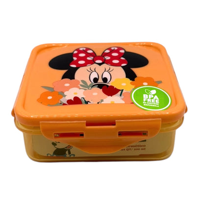 Hermetico Cuadrado 500ml Minnie Mouse 2
