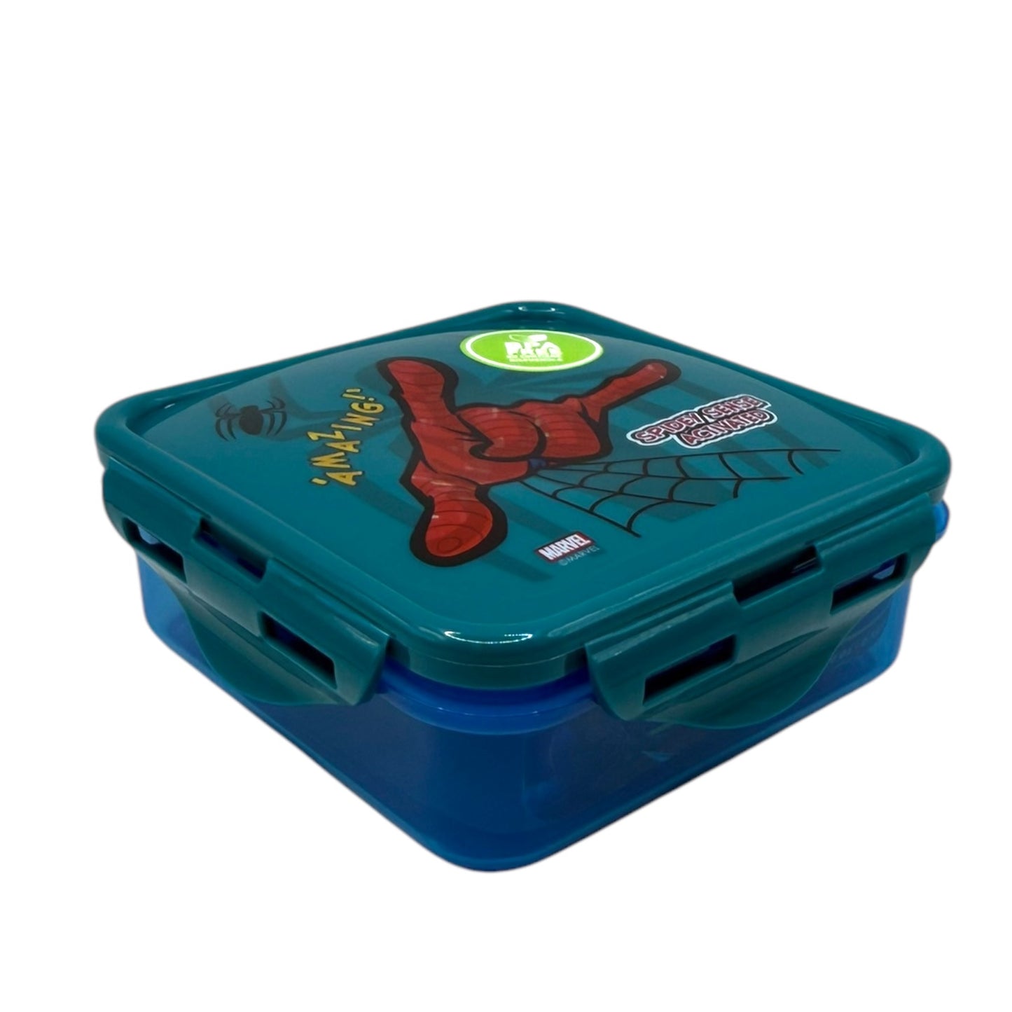 Hermetico Cuadrado 500ml Spiderman Hand