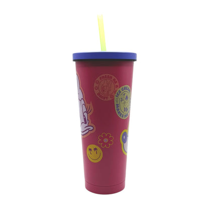 Vaso Tumbler 700ml Minnie Princesas Patch Disney