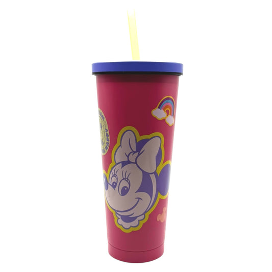 Vaso Tumbler 700ml Minnie Princesas Patch Disney