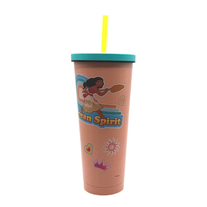 Vaso Tumbler 700ml Minnie Princesas Patch Disney