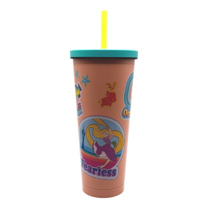 Vaso Tumbler 700ml Minnie Princesas Patch Disney