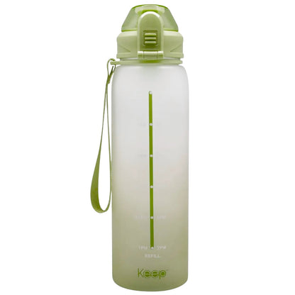 Botella Medidas Rubber 1 Litro Keep