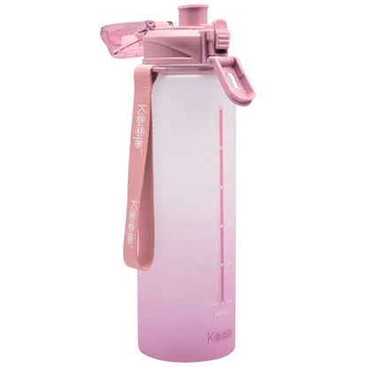 Botella Medidas Rubber 1 Litro Keep