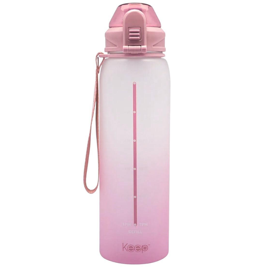 Botella Medidas Rubber 1 Litro Keep