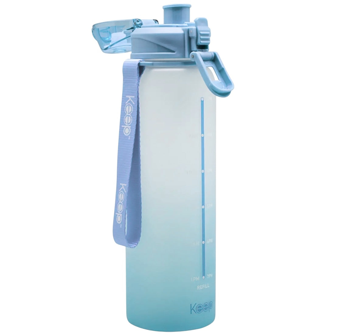 Botella Medidas Rubber 1 Litro Keep