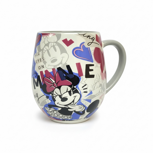 Tazon Redondo Minnie Mouse 550ml Diseño 1
