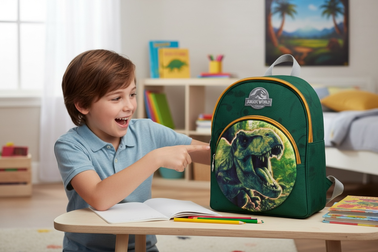 Mini Mochila Backpack Jurassic World Dinosaurios