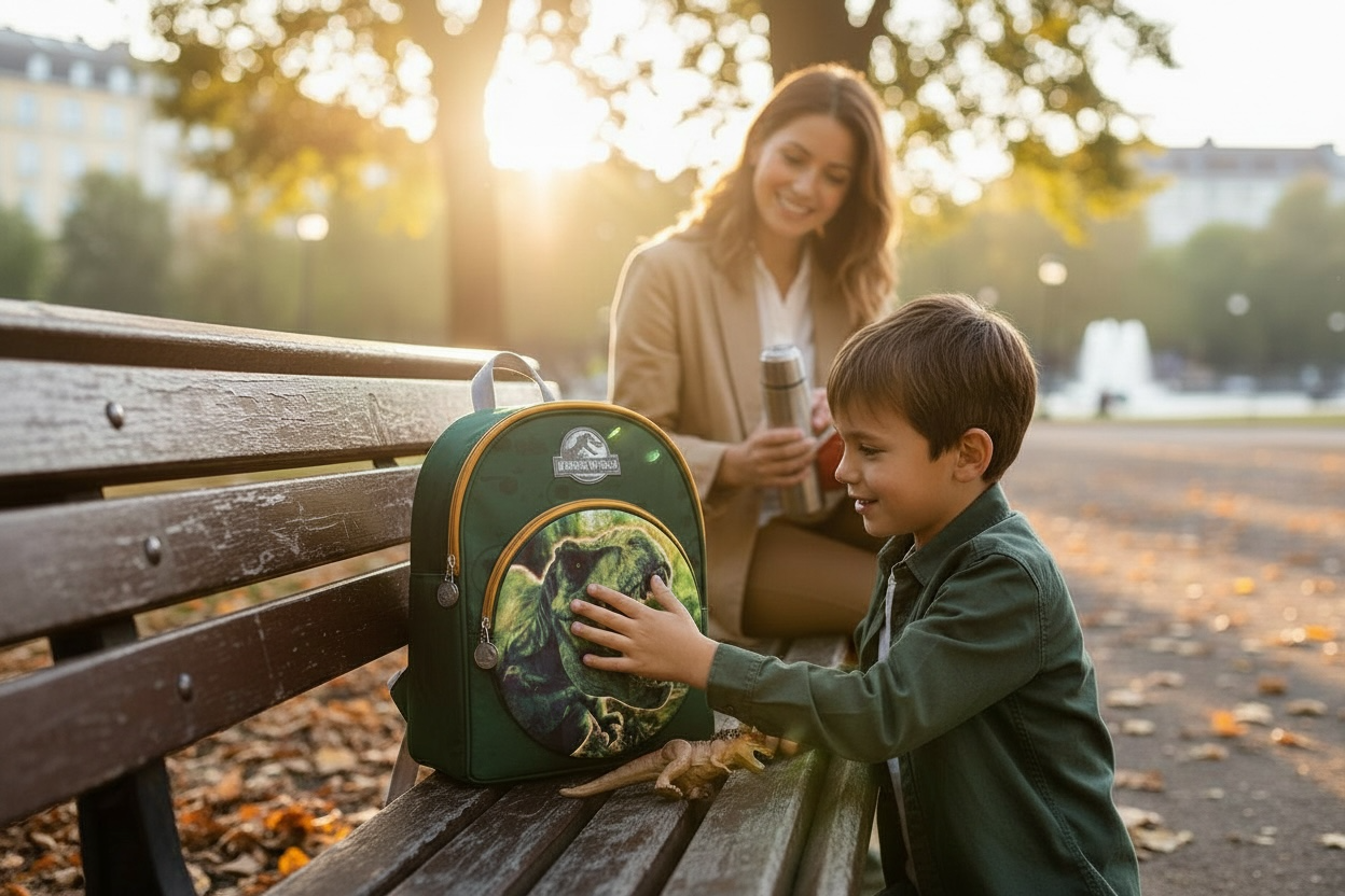 Mini Mochila Backpack Jurassic World Dinosaurios