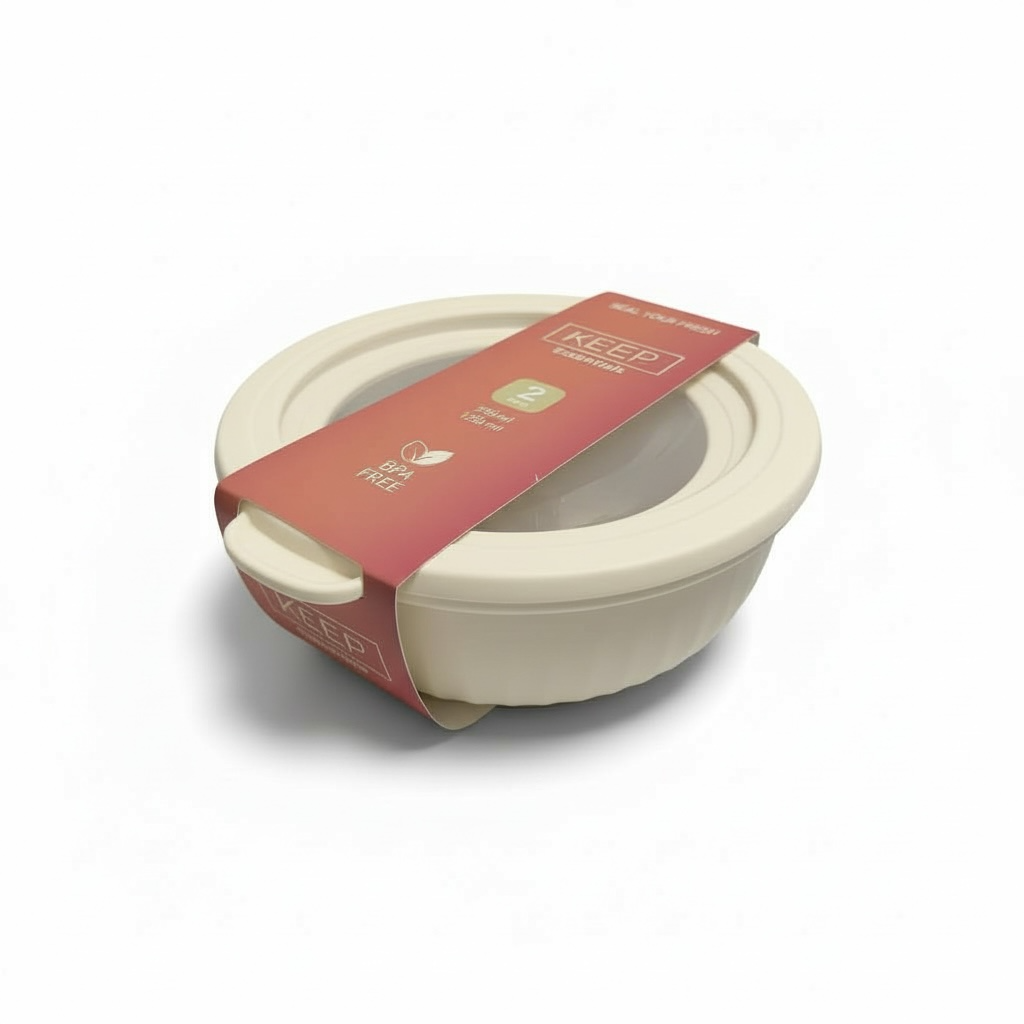 Pack Hermeticos Redondo Essentials 1250 +730 Ml Keep