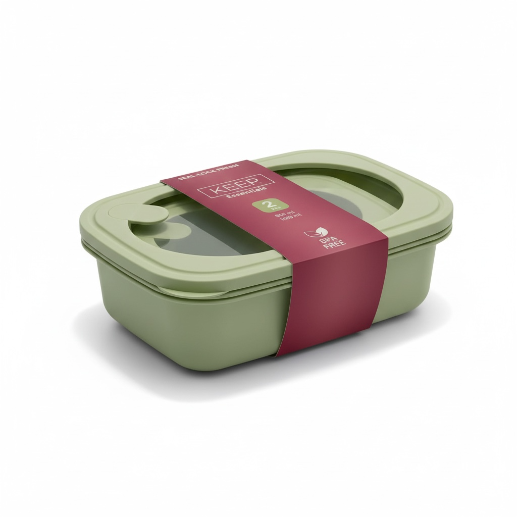 Pack Hermeticos Rectangular Essentials 1600 + 850 Ml