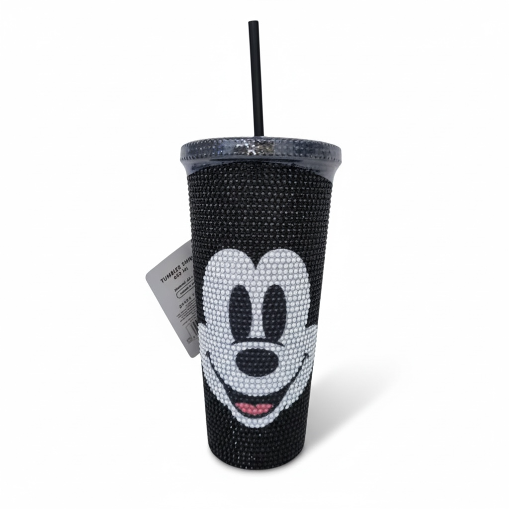 Vaso Shinny Doble Pared 650ml Mickey Mouse