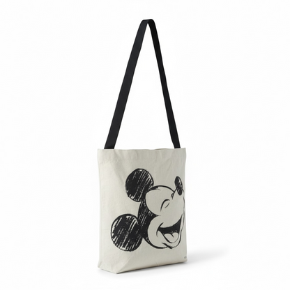 Bolsa Erre Mickey y Minnie Algodón 36x36cm Modelo 5