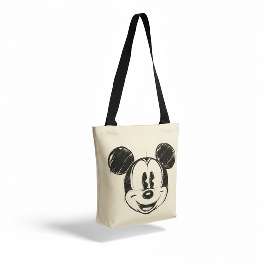 Bolsa Erre Mickey y Minnie Algodón 36x36cm Modelo 6