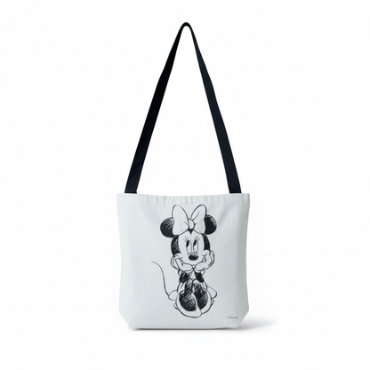 Bolsa Erre Mickey y Minnie Algodón 36x36cm Modelo 2