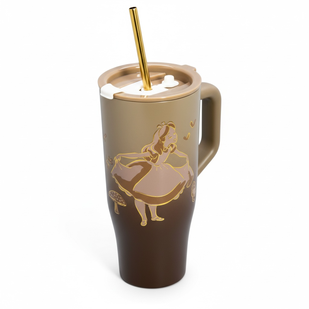 x Mayor Mug Termico 40oz Alicia en el Pais de las Maravillas