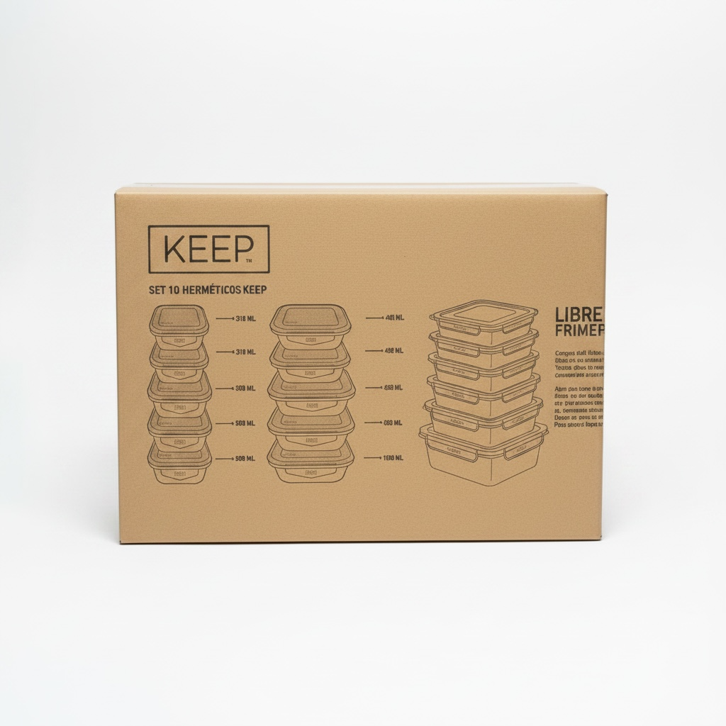 Set 10 Hermeticos - 20pcs Keep