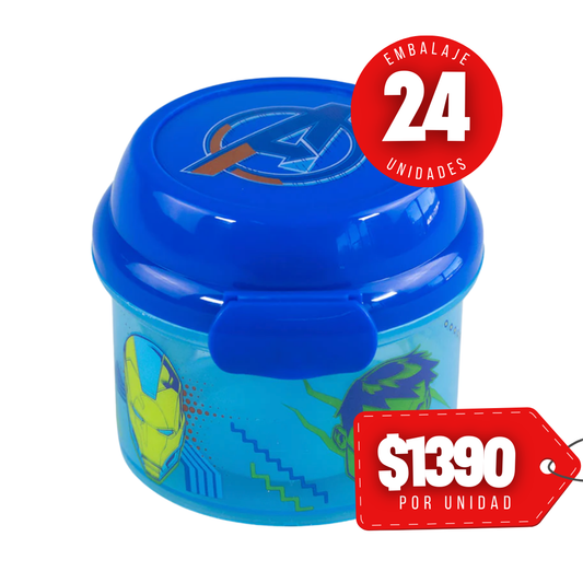 x Mayor Porta Snack 280ml Avengers Vibra