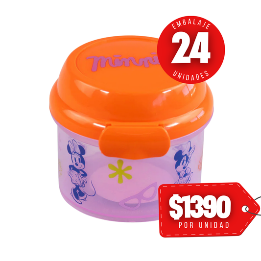 x Mayor Porta Snack 280ml Minnie Vibra