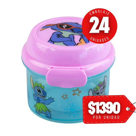 x Mayor Porta Snack 280ml Stitch Vibra