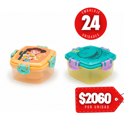 x Mayor Porta Snack Cuadrado 360ml Toy Story 5