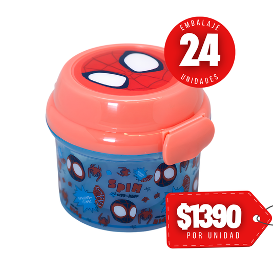 x Mayor Porta Snack Spiderman