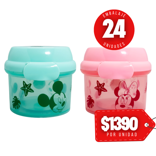 Embalaje Porta Snack Summer Disney