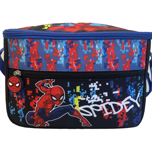 Lonchera Infantil Cuadrada Spiderman