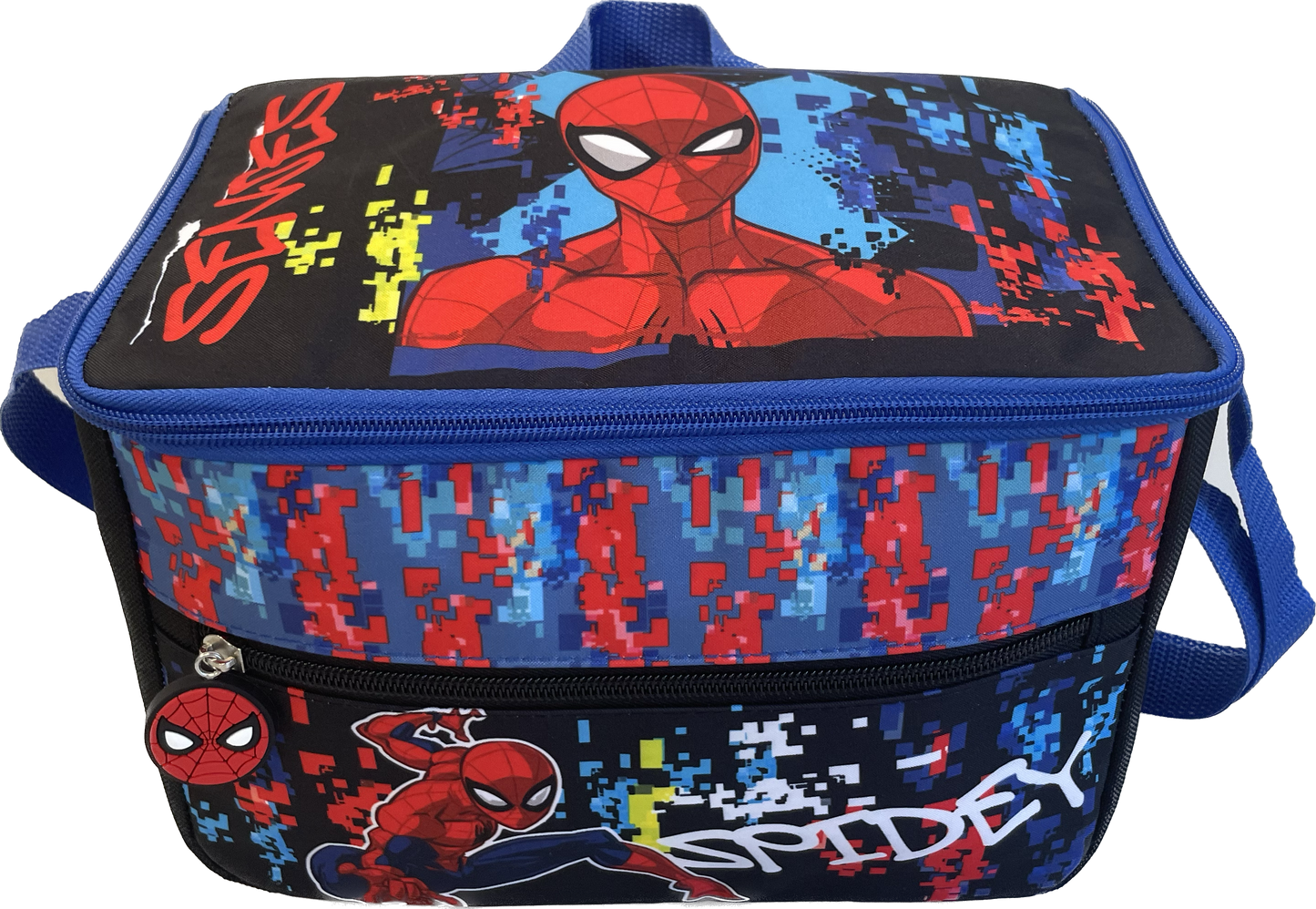 Lonchera Infantil Cuadrada Spiderman