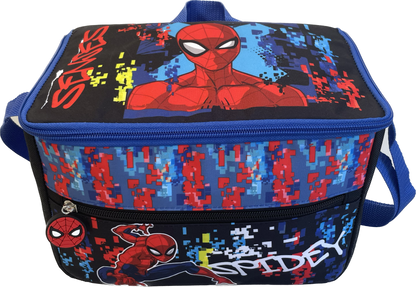 Lonchera Infantil Cuadrada Spiderman