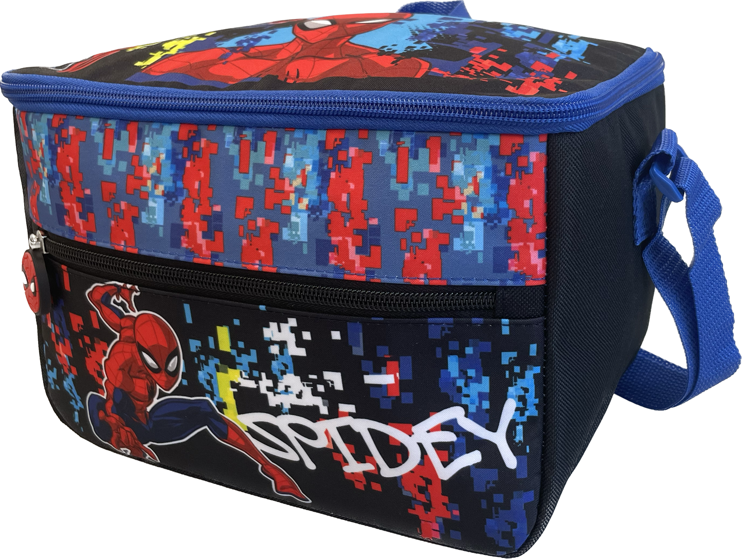 Lonchera Infantil Cuadrada Spiderman