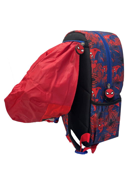Mochila Con Capucha Spiderman