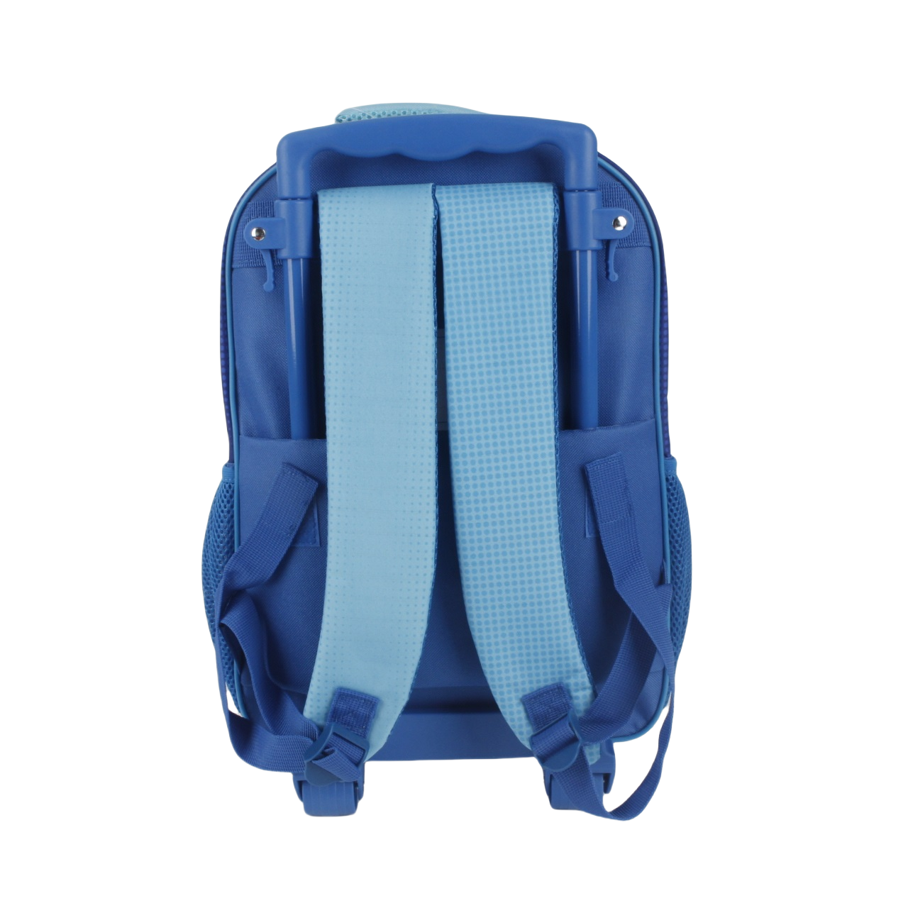 Mochila Infantil Con Ruedas 15" Spiderman Azul
