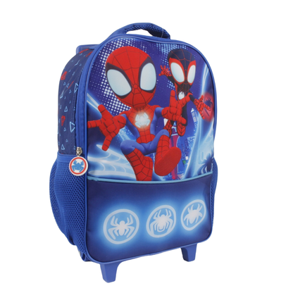 Mochila Infantil Con Ruedas 15" Spidey Spiderman