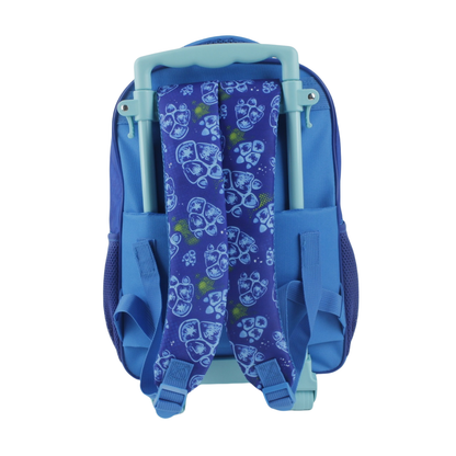 Mochila Infantil Con Ruedas 15" Spidey Azul Spiderman