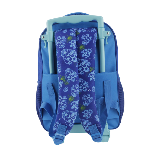 Mochila Infantil Con Ruedas 15" Spidey Azul Spiderman