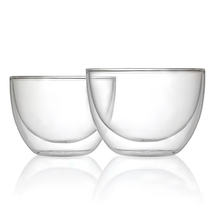 x Mayor Set 2 Bowl Doble Pared Glasso