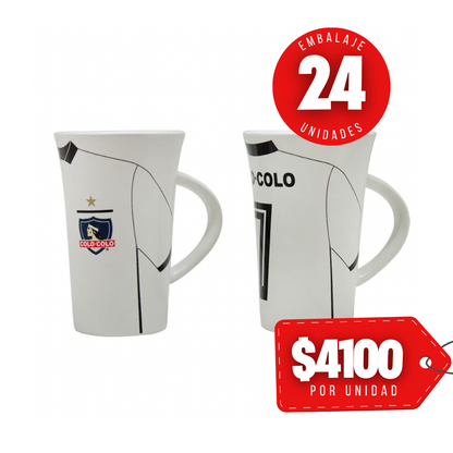 x Mayor Set 2 Tazones Colo Colo