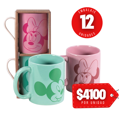 x Mayor Set 2 Tazones Duo 330ml Summer Disney