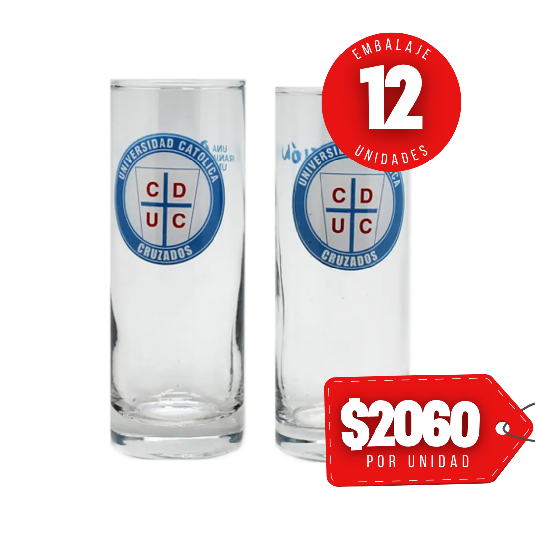 x Mayor Set 2 Vasos Pc U Catolica