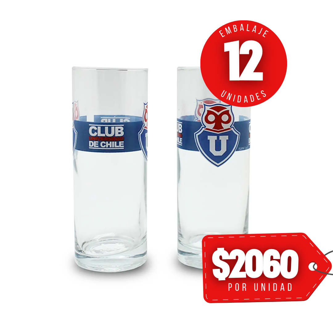 x Mayor Set 2 Vasos Pc U De Chile