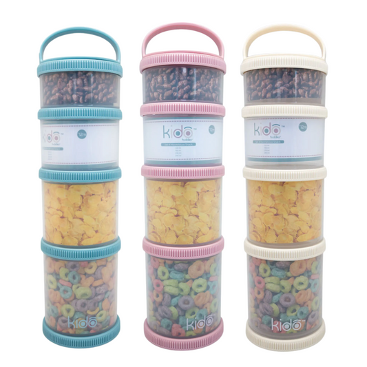 Set 4 Herméticos Snack Kido Toddler
