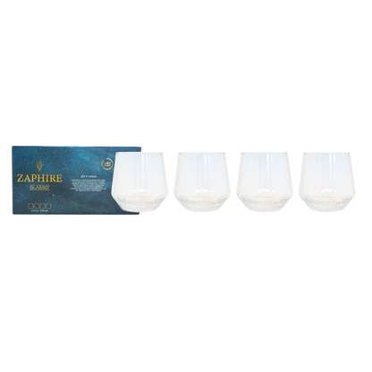 x Mayor Set 4 Vasos 370ML Zaphire Glasso