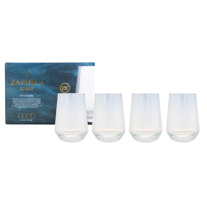 Set 4 Vasos 410ML Zaphire Glasso