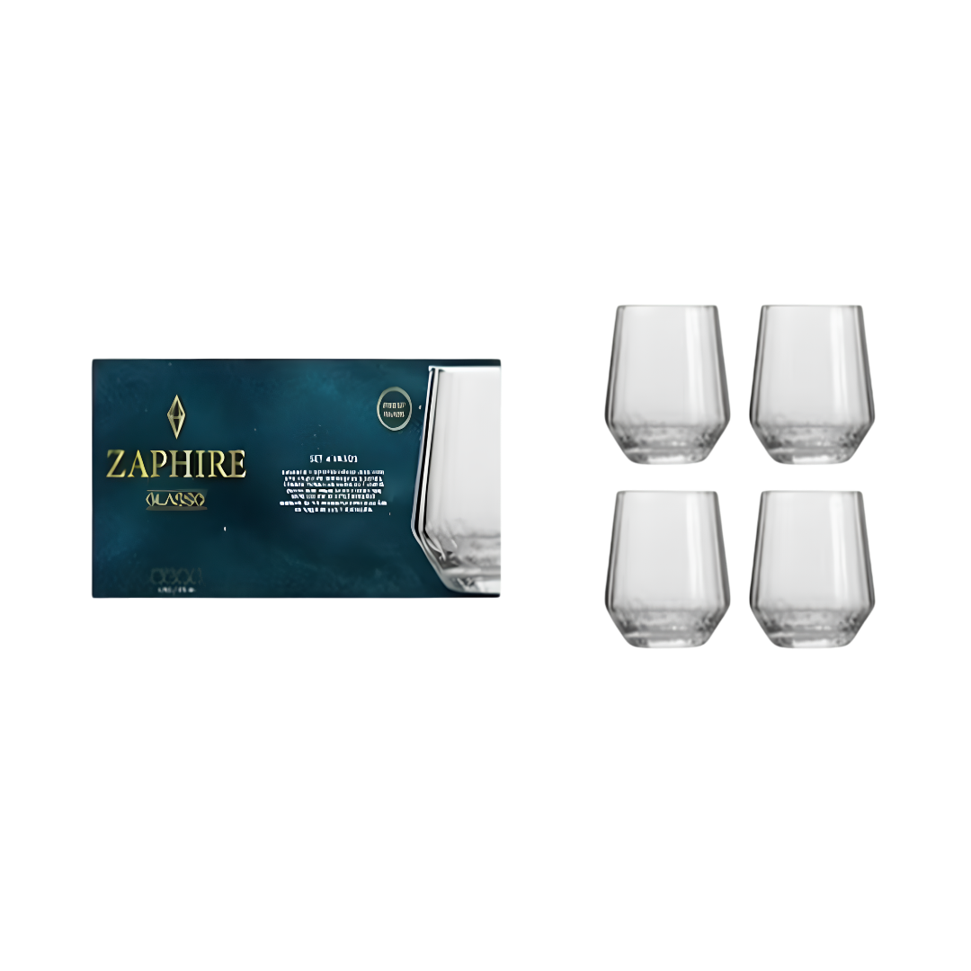 Set 4 Vasos 370ML Zaphire Glasso