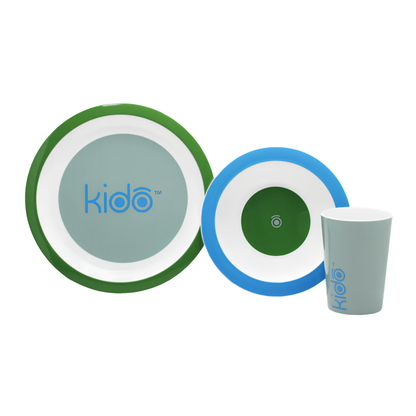 Set Desayuno 3 Pcs Kido Gris