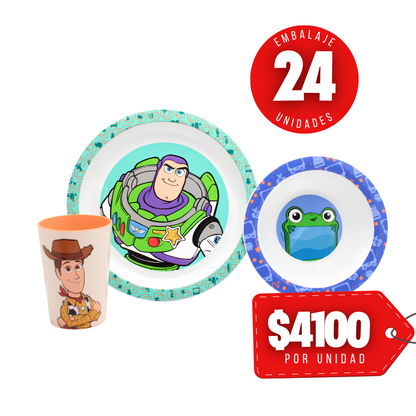 x Mayor Set Desayuno Melamina Toy Story 5